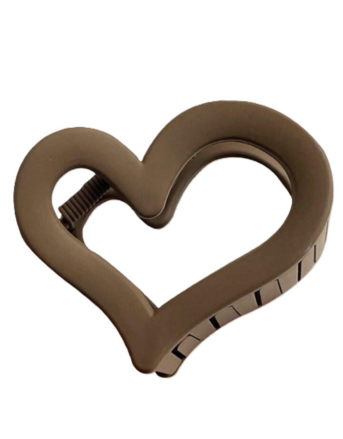 Heart-Shaped Hair Claw Clips